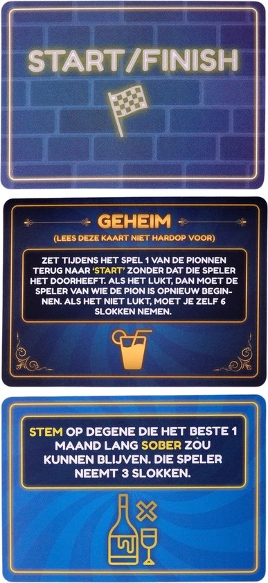 NX Party - ALCOHOLLY - Drankspel - Nederlandstalig - Bordspel - Spelletjes Voor Volwassenen - Drank Spelletjes 10 NX Party - ALCOHOLLY - Drankspel - Nederlandstalig - Bordspel - Spelletjes Voor Volwassenen - Drank Spelletjes - Afbeelding 10