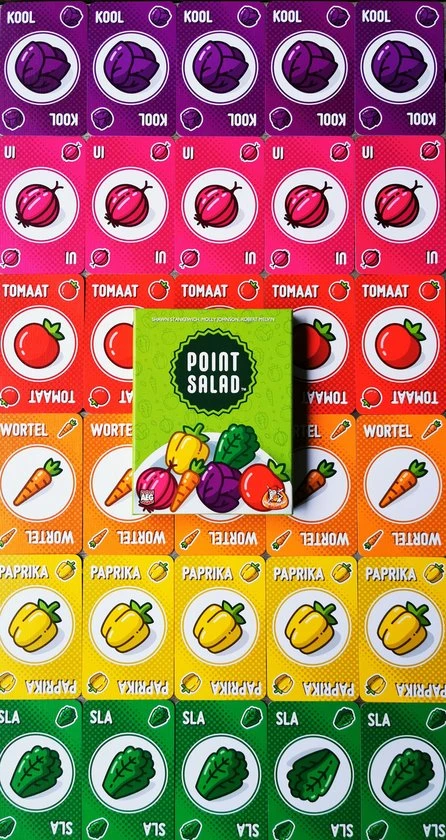 White Goblin Games Kaartspel Point Salad (nl) 3 White Goblin Games Kaartspel Point Salad (nl) - Afbeelding 3