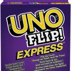 Mattel Games UNO Flip Express - Double Sided Cards - Change The Game - Dubbelzijdige Kaarten - Mattel