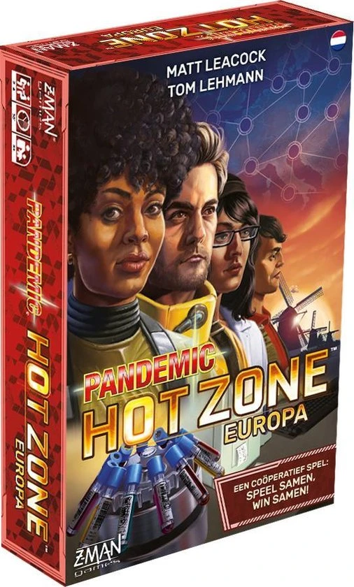 Z-Man Games Pandemic Hot Zone Europa - Bordspel 1 Z-Man Games Pandemic Hot Zone Europa - Bordspel
