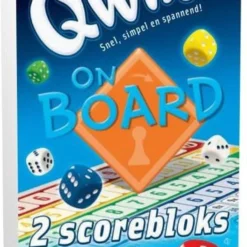 White Goblin Games - Qwixx On Board - Extra Scoreblokken - Dobbelspel