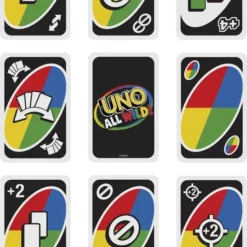 UNO All Wild - Mattel Games - Kaartspel -Spellen-voor-volwassenen Verkoop 536x840