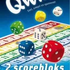 White Goblin Games Qwixx Blocks - Dobbelspel - 2 Scoreblocks - Uitbreiding -Spellen-voor-volwassenen Verkoop 541x840 2