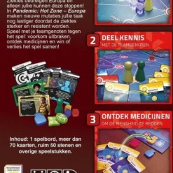 Z-Man Games Pandemic Hot Zone Europa - Bordspel 9 Z-Man Games Pandemic Hot Zone Europa - Bordspel -Spellen-voor-volwassenen Verkoop 541x840 6