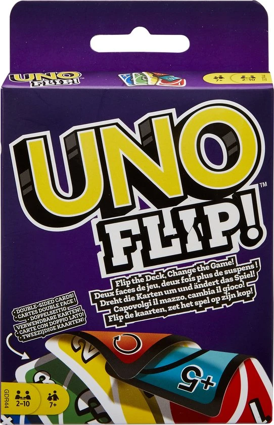 UNO Flip - Mattel Games - Kaartspel 8 UNO Flip - Mattel Games - Kaartspel - Afbeelding 8