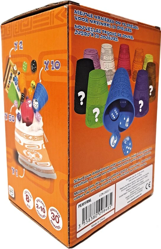 Zygomatic Board Game Studio Perudo Jumbo - Dobbelspel 2 Zygomatic Board Game Studio Perudo Jumbo - Dobbelspel - Afbeelding 2