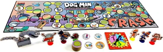 Megableu Dog Man: Aanval Van De VLOOIEN - Bordspellen - Gezelschapsspel Voor Familie - Gebaseerd Op De Dog Man Boekenreeks Van Dav Pilkey 7 Megableu Dog Man: Aanval Van De VLOOIEN - Bordspellen - Gezelschapsspel Voor Familie - Gebaseerd Op De Dog Man Boekenreeks Van Dav Pilkey - Afbeelding 7
