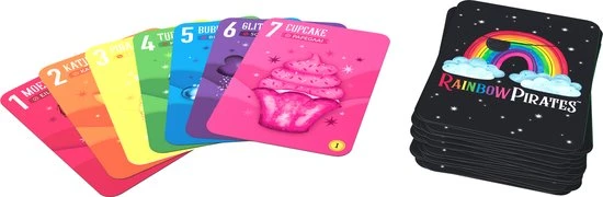 Goliath Rainbow Pirates (NL) - Kaartspel - Partyspel 12 Goliath Rainbow Pirates (NL) - Kaartspel - Partyspel - Afbeelding 12