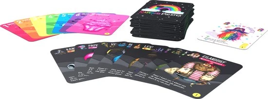 Goliath Rainbow Pirates (NL) - Kaartspel - Partyspel 11 Goliath Rainbow Pirates (NL) - Kaartspel - Partyspel - Afbeelding 11