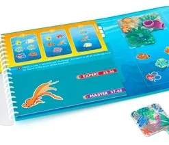 SmartGames - Coral Reef - 48 Opdrachten - Reisspel - Magnetisch Boekje -Spellen-voor-volwassenen Verkoop 550x212 1