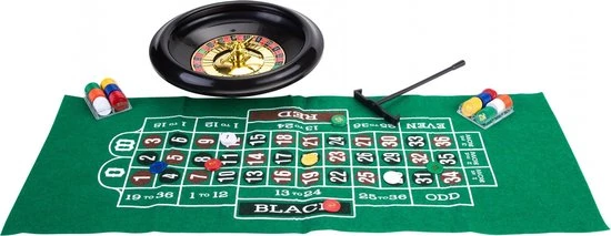 Engelhart Roulette En Blackjack Set - 30cm 1 Engelhart Roulette En Blackjack Set - 30cm
