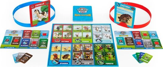 PAW Patrol - Pup - Bordspel - HedBanz Junior - Vragenspel - Nederlands-Frans Editie 6 PAW Patrol - Pup - Bordspel - HedBanz Junior - Vragenspel - Nederlands-Frans Editie - Afbeelding 6