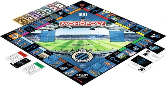 Monopoly Club Brugge - Bordspel 5 Monopoly Club Brugge - Bordspel - Afbeelding 5