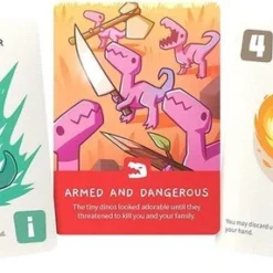 Unstable Games Happy Little Dinosaurs - Kaartspel (Engelstalig) -Spellen-voor-volwassenen Verkoop 550x286