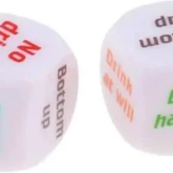 Merkloos Drank Dobbelstenen - Drankspel - Opdrachten