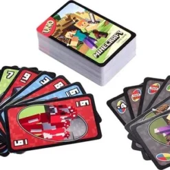 Mattel Games UNO Minecraft - Kaartspel -Spellen-voor-volwassenen Verkoop 550x301 1