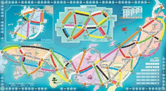 Days Of Wonder Ticket To Ride Japan & Italy - Uitbreiding - Bordspel 5 Days Of Wonder Ticket To Ride Japan & Italy - Uitbreiding - Bordspel - Afbeelding 5