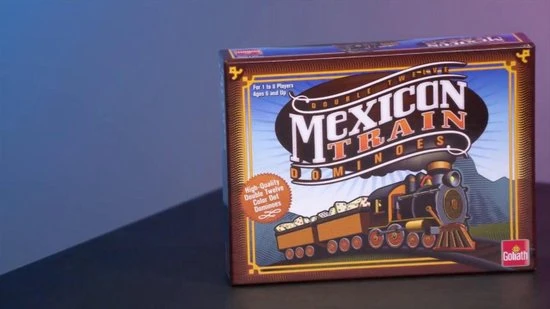 Goliath Mexican Train Dominoes - Actiespel - Domino 2 Goliath Mexican Train Dominoes - Actiespel - Domino - Afbeelding 2