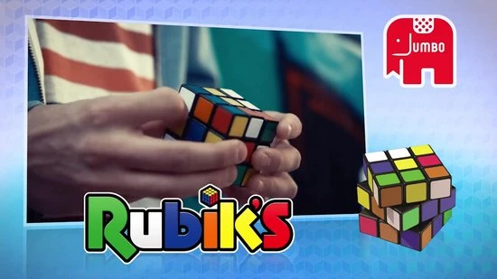 Jumbo Rubik's Cube 3x3 - Breinbreker Kubus 2 Jumbo Rubik's Cube 3x3 - Breinbreker Kubus - Afbeelding 2
