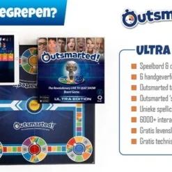 Outsmarted Ultra - Interactief - Pubquiz - Triviant - Bordspel + App -Spellen-voor-volwassenen Verkoop 550x309 130