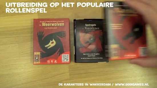 999 Games De Weerwolven Van Wakkerdam: Karakters Uitbreiding Kaartspel 2 999 Games De Weerwolven Van Wakkerdam: Karakters Uitbreiding Kaartspel - Afbeelding 2