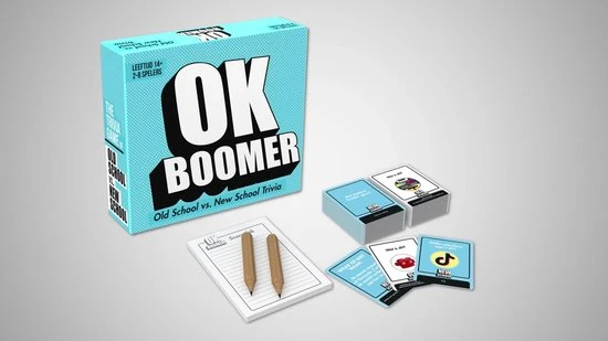 Goliath OK BOOMER - Kaartspel (NL) - Kennisquiz 2 Goliath OK BOOMER - Kaartspel (NL) - Kennisquiz - Afbeelding 2
