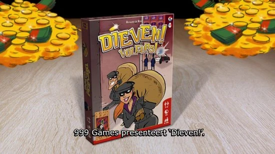 999 Games Dieven! Kaartspel 2 999 Games Dieven! Kaartspel - Afbeelding 2