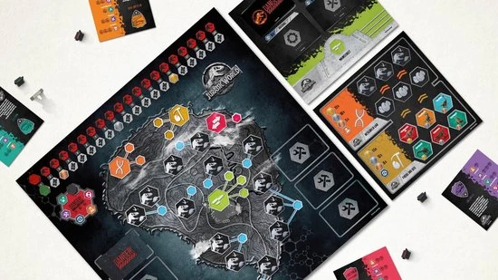 Jurassic World: The Boardgame - Bordspel 5 Jurassic World: The Boardgame - Bordspel - Afbeelding 5