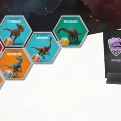 Jurassic World: The Boardgame - Bordspel 20 Jurassic World: The Boardgame - Bordspel -Spellen-voor-volwassenen Verkoop 550x309 344