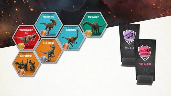 Jurassic World: The Boardgame - Bordspel 9 Jurassic World: The Boardgame - Bordspel - Afbeelding 9