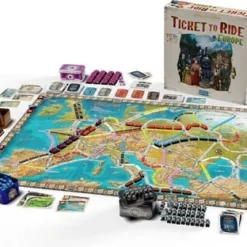 Days Of Wonder Ticket To Ride Europe 15th Anniversary - Bordspel -Spellen-voor-volwassenen Verkoop 550x312 4