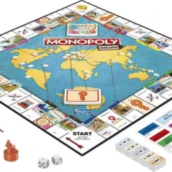 Monopoly Wereldreis - Bordspel (Nederlandstalig) -Spellen-voor-volwassenen Verkoop 550x318