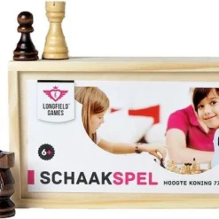 Longfield Darts Schaakstukken In Kistje Koning 77mm - Essenhout -Spellen-voor-volwassenen Verkoop 550x321 2