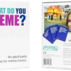 What Do You Meme - Kaartspel / Familiespel / Partyspel - Nederlandstalige Editie -Spellen-voor-volwassenen Verkoop 550x322