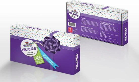 Hilares - Hilarisch Cadeau Spel - Pakjesspel - Sinterklaasspel - Nederlandstalig 3 Hilares - Hilarisch Cadeau Spel - Pakjesspel - Sinterklaasspel - Nederlandstalig - Afbeelding 3