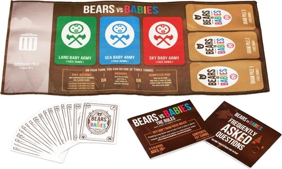 Exploding Kittens Bears Vs Babies - Engelstalig Kaartspel 5 Exploding Kittens Bears Vs Babies - Engelstalig Kaartspel - Afbeelding 5