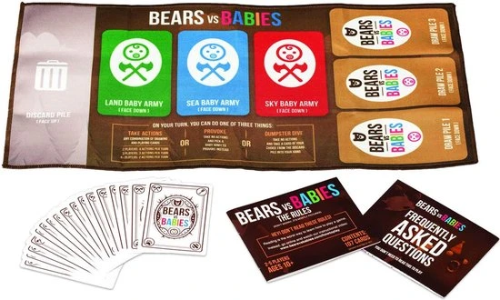 Exploding Kittens Bears Vs Babies - Engelstalig Kaartspel 11 Exploding Kittens Bears Vs Babies - Engelstalig Kaartspel - Afbeelding 11