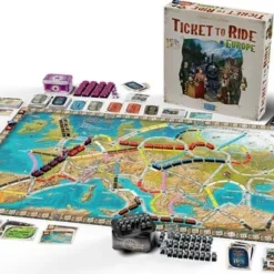 Days Of Wonder Ticket To Ride Europe 15th Anniversary - Bordspel -Spellen-voor-volwassenen Verkoop 550x331 1