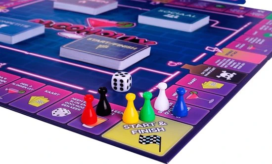 NX Party - ALCOHOLLY - Drankspel - Nederlandstalig - Bordspel - Spelletjes Voor Volwassenen - Drank Spelletjes 5 NX Party - ALCOHOLLY - Drankspel - Nederlandstalig - Bordspel - Spelletjes Voor Volwassenen - Drank Spelletjes - Afbeelding 5