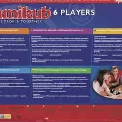 Goliath Rummikub The Original Geschikt Voor 6 Spelers - Bordspel - Gezelschapsspel -Spellen-voor-volwassenen Verkoop 550x335