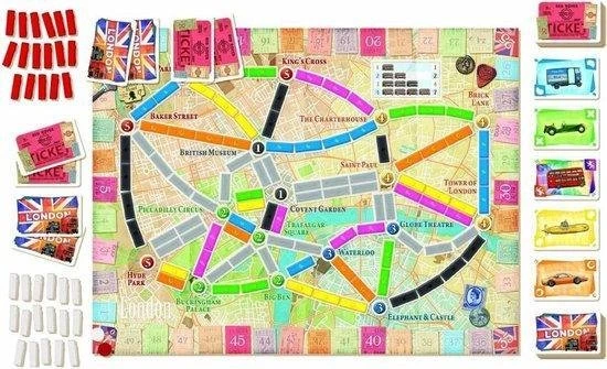 Days Of Wonder Ticket To Ride London - Bordspel 13 Days Of Wonder Ticket To Ride London - Bordspel - Afbeelding 13