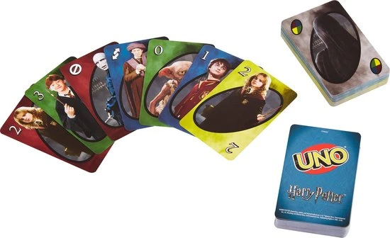 UNO Harry Potter - Mattel Games - Kaartspel 5 UNO Harry Potter - Mattel Games - Kaartspel - Afbeelding 5