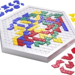 Blokus Trigon Game - Mattel Games -Spellen-voor-volwassenen Verkoop 550x337 3