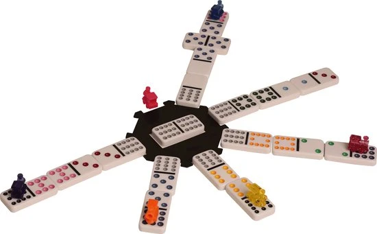 Goliath Mexican Train Dominoes - Actiespel - Domino 7 Goliath Mexican Train Dominoes - Actiespel - Domino - Afbeelding 7
