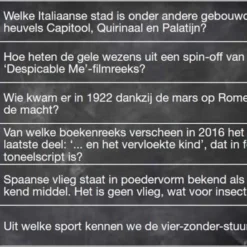 Puzzles & Games Vragen & Antwoorden #3 - Pocketformaat Trivia Quiz En Aanvulset / Uitbreiding 6 Puzzles & Games Vragen & Antwoorden #3 - Pocketformaat Trivia Quiz En Aanvulset / Uitbreiding -Spellen-voor-volwassenen Verkoop 550x345 10