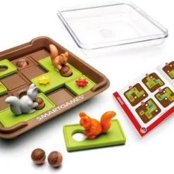 SmartGames - Squirrels Go Nuts! - 60 Opdrachten - Denkpuzzel -Spellen-voor-volwassenen Verkoop 550x345