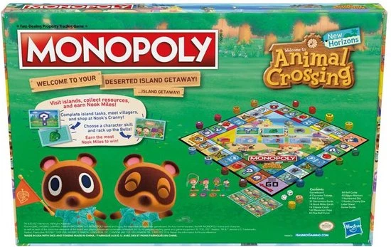Monopoly Animal Crossing - Engelstalig Bordspel 7 Monopoly Animal Crossing - Engelstalig Bordspel - Afbeelding 7