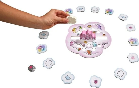 Haba - Haba Stapelspel Eenhoorn Flonkerglans Stapelwolken 3 Haba - Haba Stapelspel Eenhoorn Flonkerglans Stapelwolken - Afbeelding 3