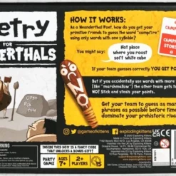 Exploding Kittens Poetry For Neanderthals - Engelstalig Kaartspel -Spellen-voor-volwassenen Verkoop 550x350 9