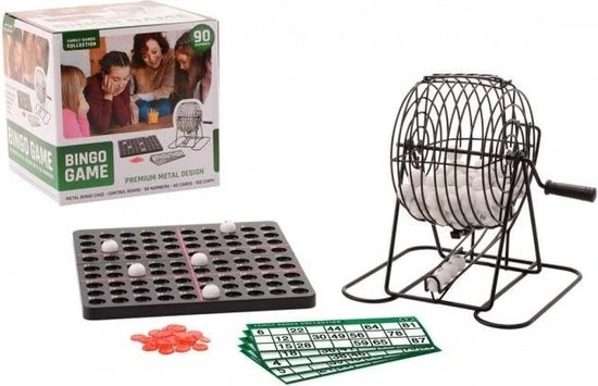 Merkloos Bingo Spel Zwart/wit Complete Set 21 Cm Nummers 1-90 - Bingospel - Bingo Spellen - Bingomolen Met Bingokaarten - Bingo Spelen 2 Merkloos Bingo Spel Zwart/wit Complete Set 21 Cm Nummers 1-90 - Bingospel - Bingo Spellen - Bingomolen Met Bingokaarten - Bingo Spelen - Afbeelding 2